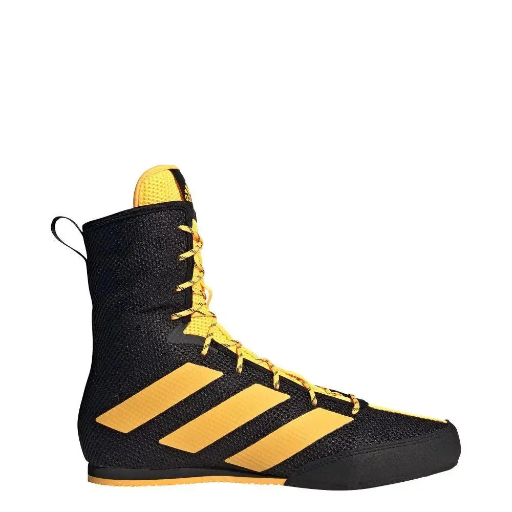 Adidas Box Hog Boxing Boots - Black Gold