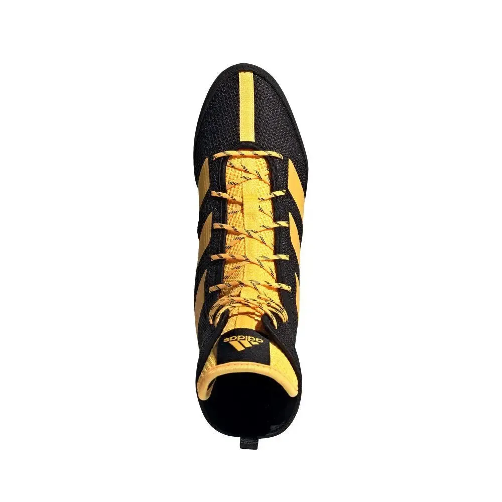 Adidas Box Hog Boxing Boots - Black Gold