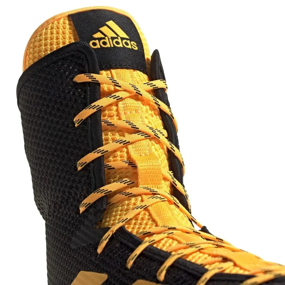 Adidas Box Hog Boxing Boots - Black Gold