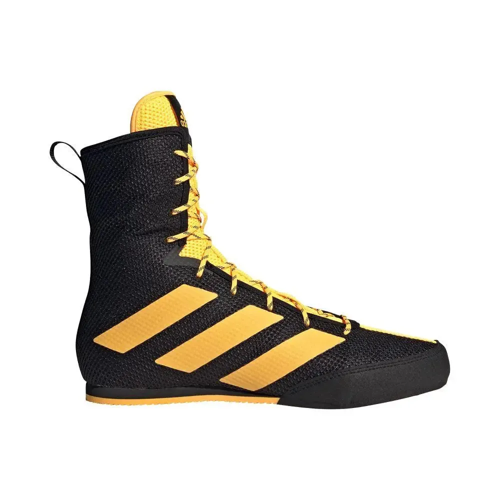 Adidas Box Hog Boxing Boots - Black Gold