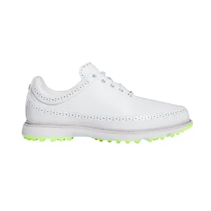 ADIDAS MC 80 Laced Spikeless Shoes (White/Lemon/Silver)