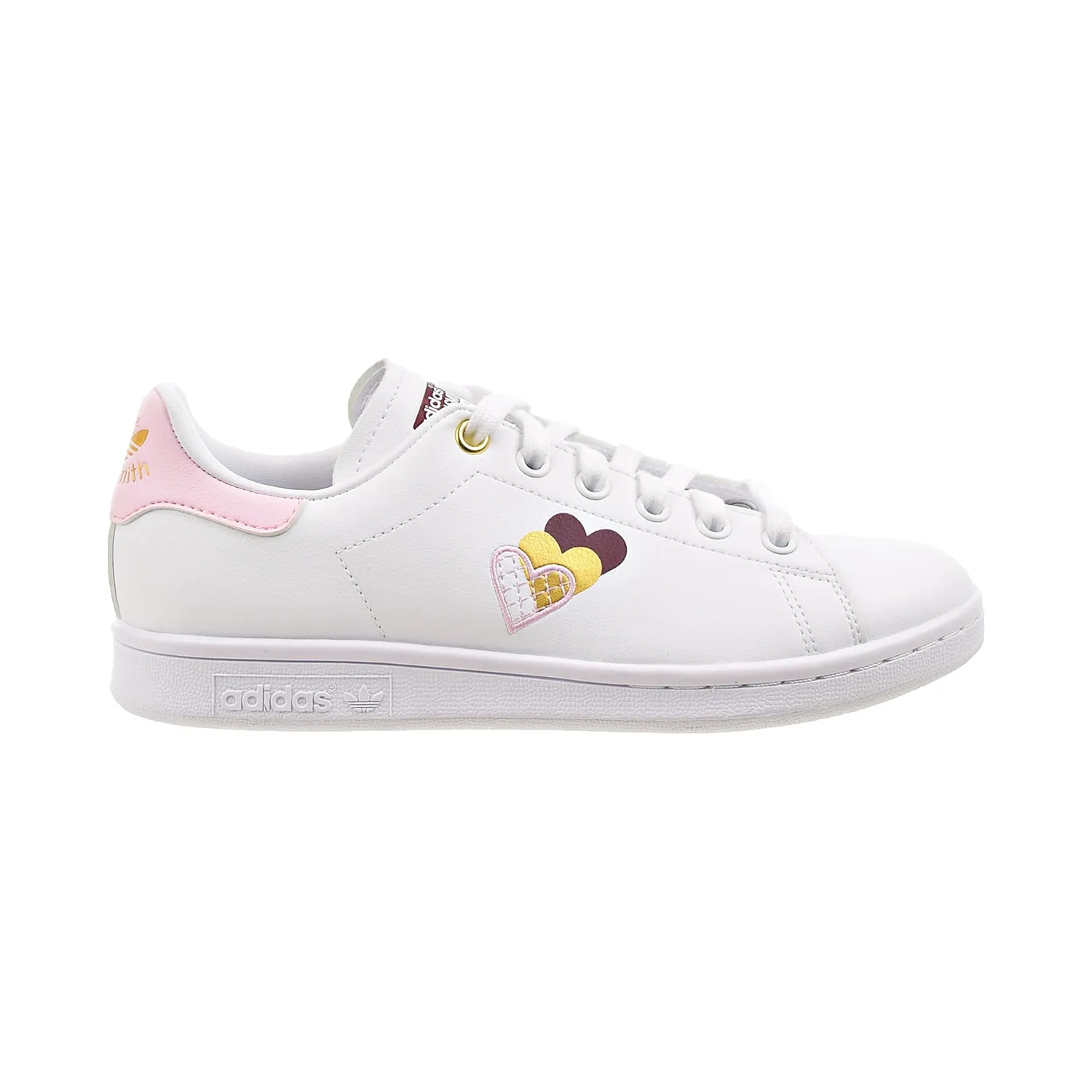 Adidas Stan Smith Women's Shoes Cloud White-Clear Pink-Victory Crimson