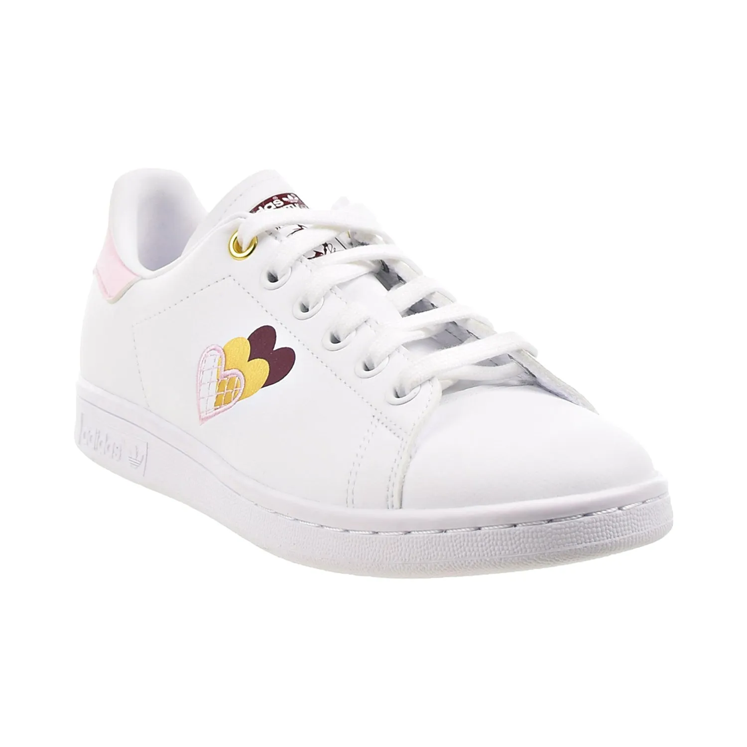 Adidas Stan Smith Women's Shoes Cloud White-Clear Pink-Victory Crimson