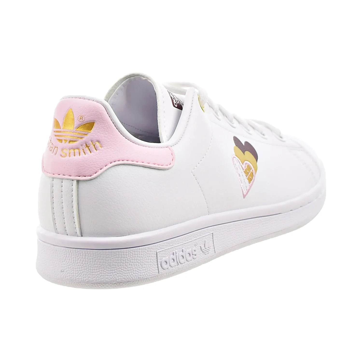 Adidas Stan Smith Women's Shoes Cloud White-Clear Pink-Victory Crimson