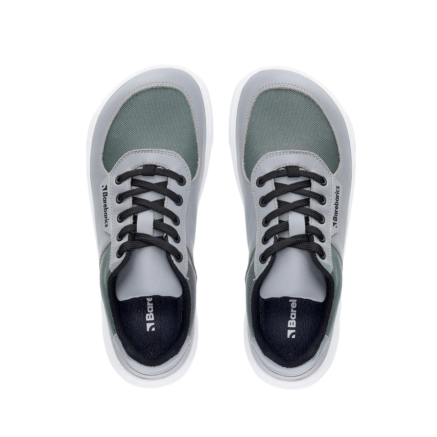 Barefoot Sneakers Barebarics Bravo - Grey & White