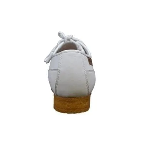 British Walkers Crown Men's White Leather