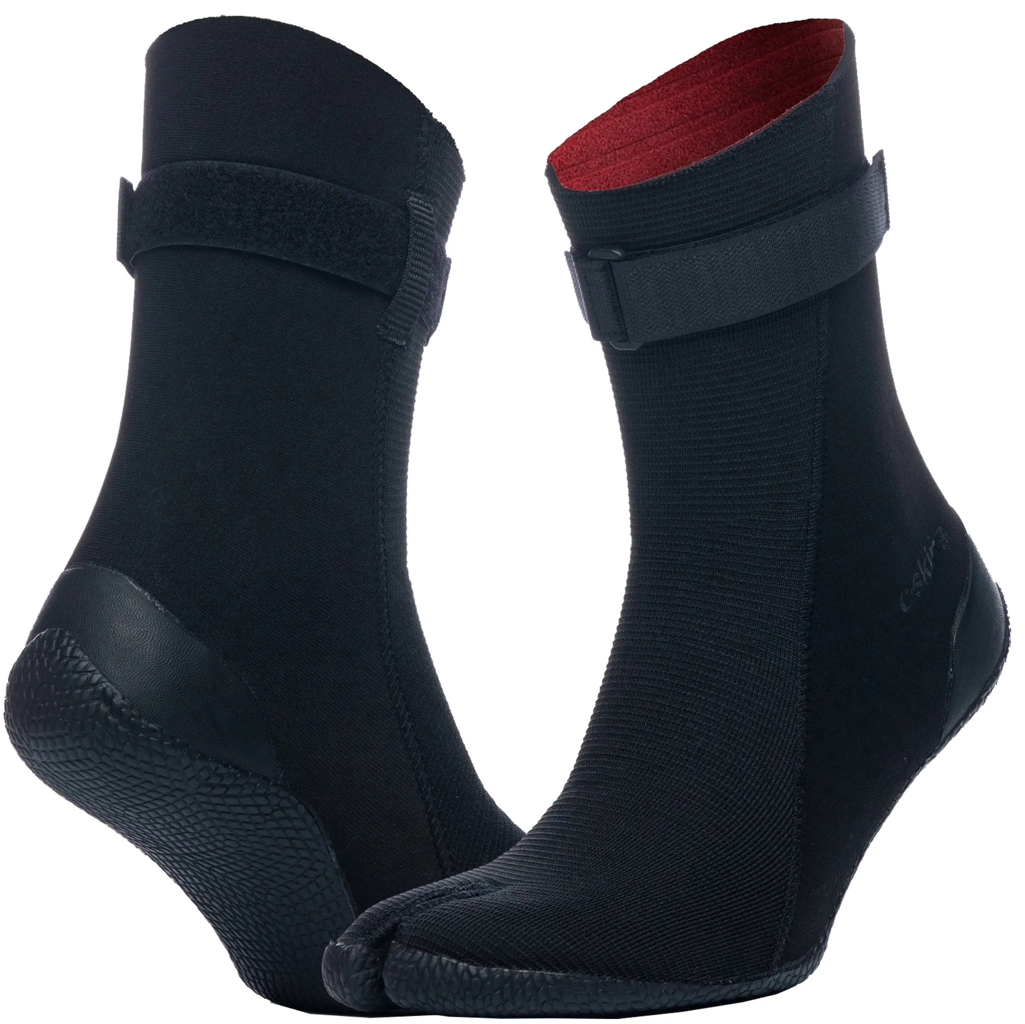 C-Skins 3mm Blackout Thermal Split Toe Pull-on Wetsuit Boots