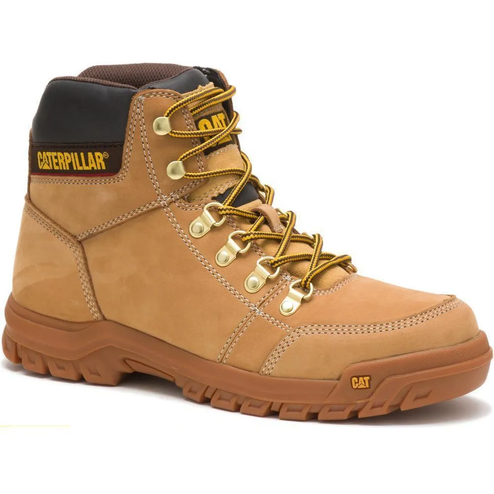 CAT Men's Outline 6" Work Boot - Wheat - P74086