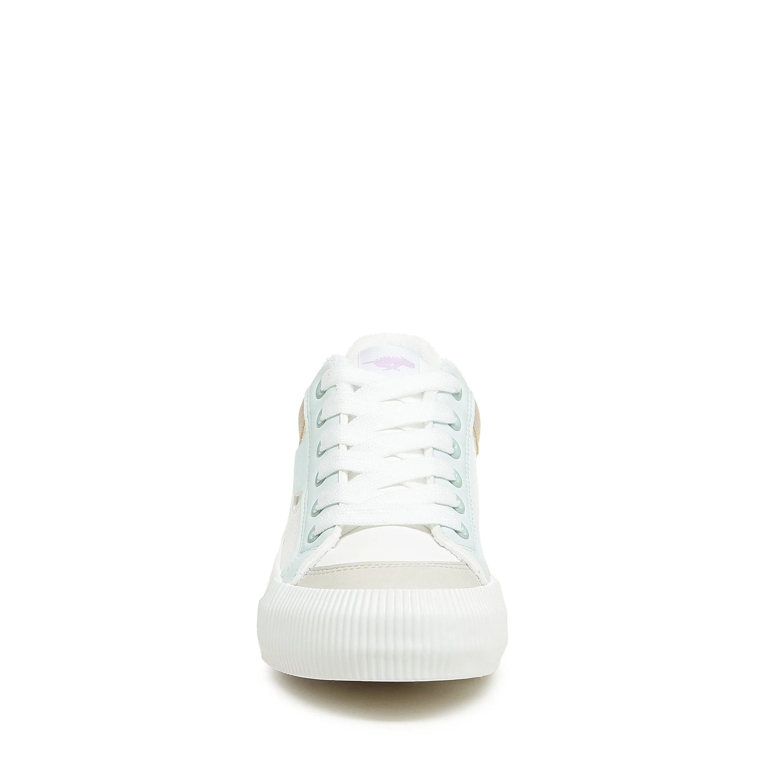 Cheery White Color Block Sneaker