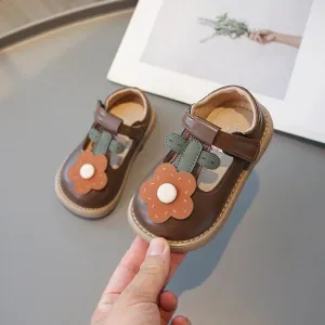 Children's Casual Shoes - Sweet Flower Hollow-out - TSS261