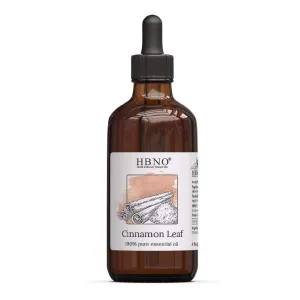 Cinnamon Leaf Essential Oil HBNO 4 oz (120 ml) | 100% Pure Cinnamon Essential Oil | Ideal for soap or candle making