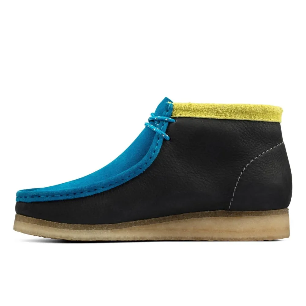 Clarks Originals Wallabee Boots Men's Ink Combi Suede 26163073