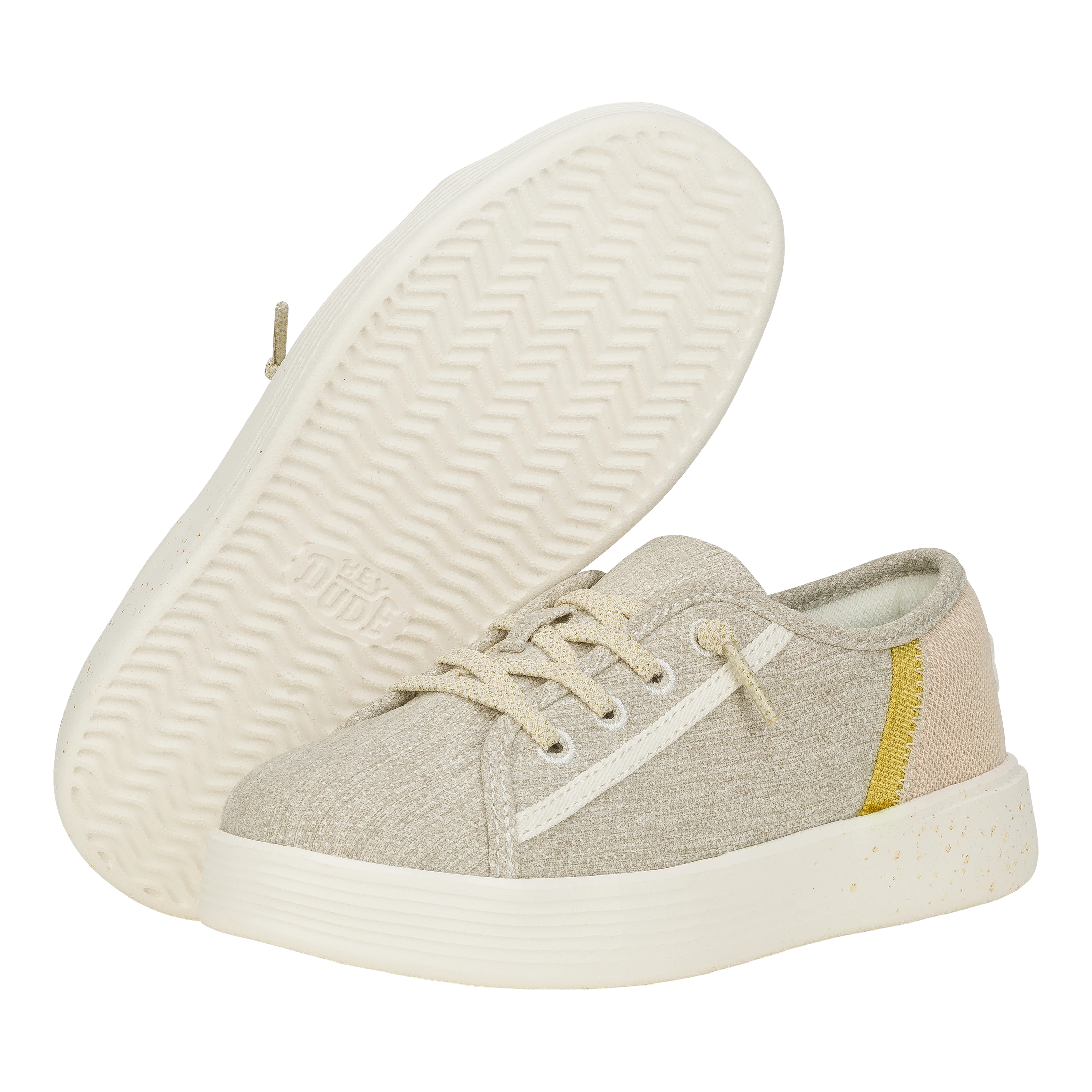 Cody Youth Heathered Mesh - White