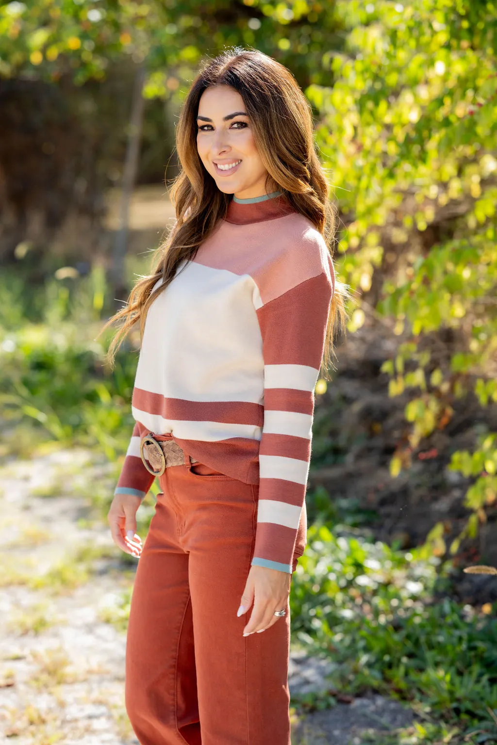 Color Craze Striped Sweater