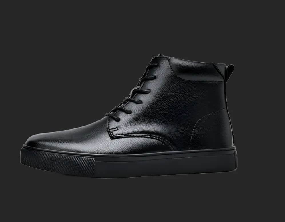 DAPPER STREET SUPPLY CO. - Mogaciillo Martins Leather High-top Casual Sneaker Boots