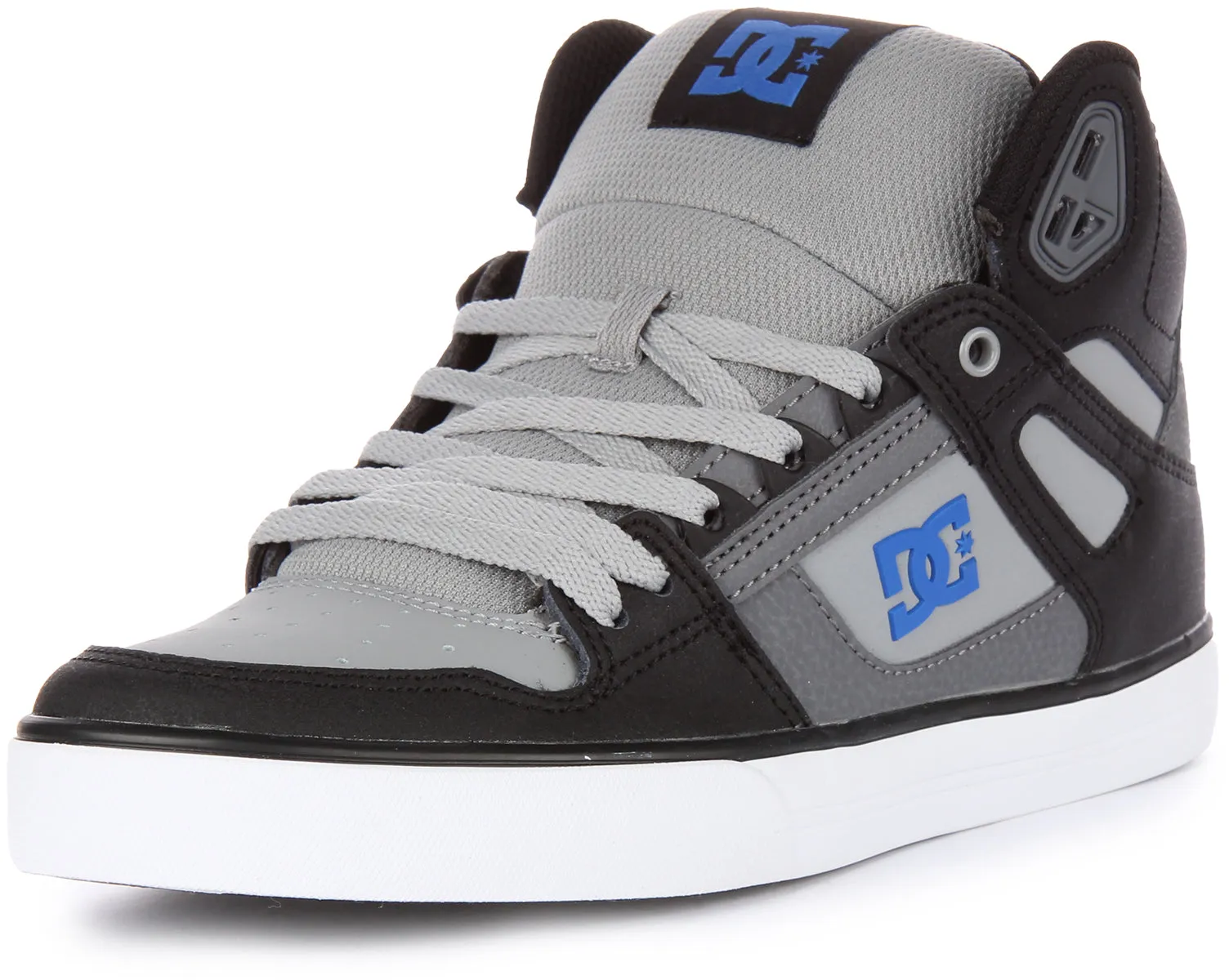 Dc Shoes Pure High Top WC In Grey Black For Men