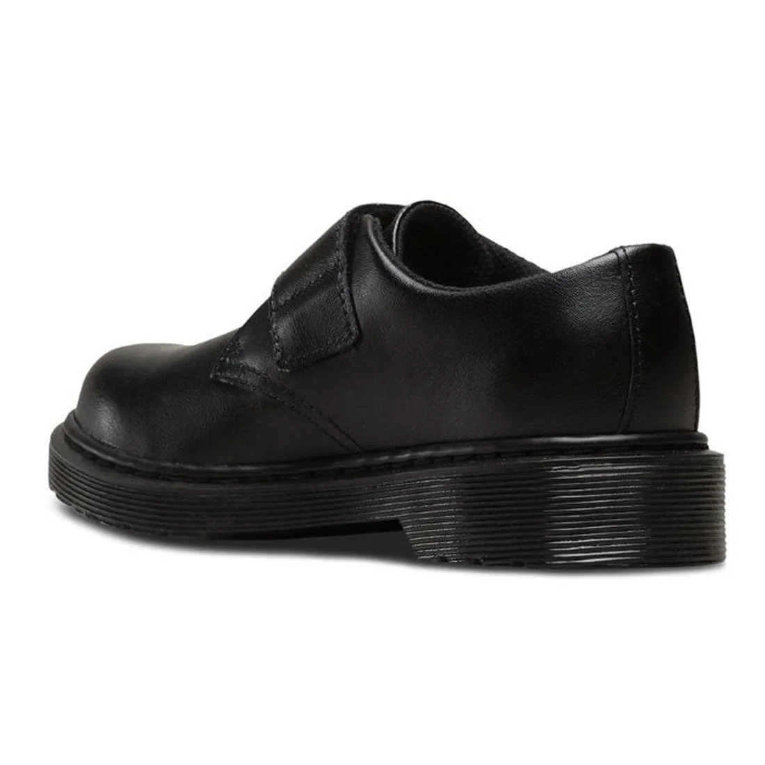 Dr Martens kids - Kamron Velcro Junior Black School Shoe uk10-3