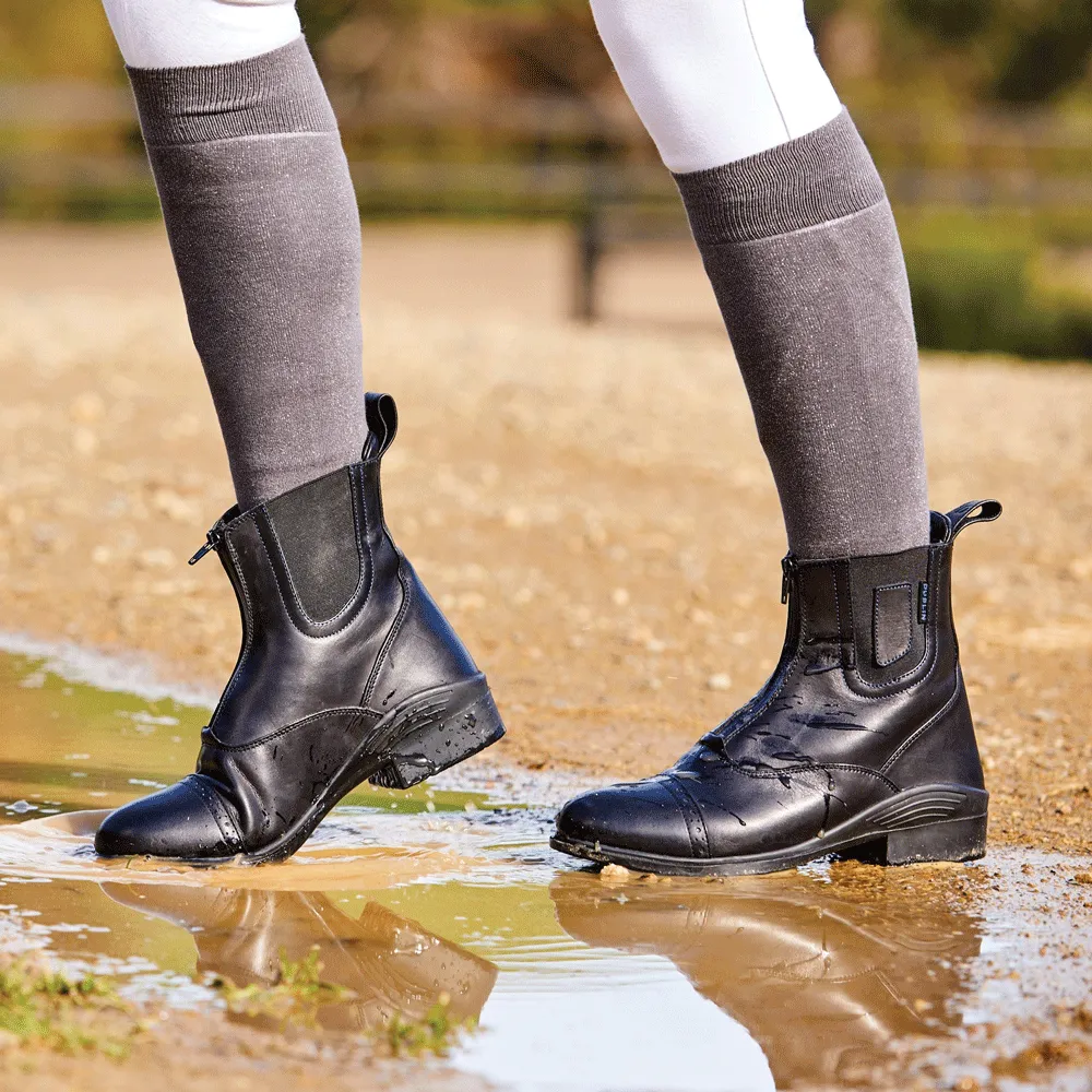 Dublin Evolution Zip Front Waterproof Paddock Boots