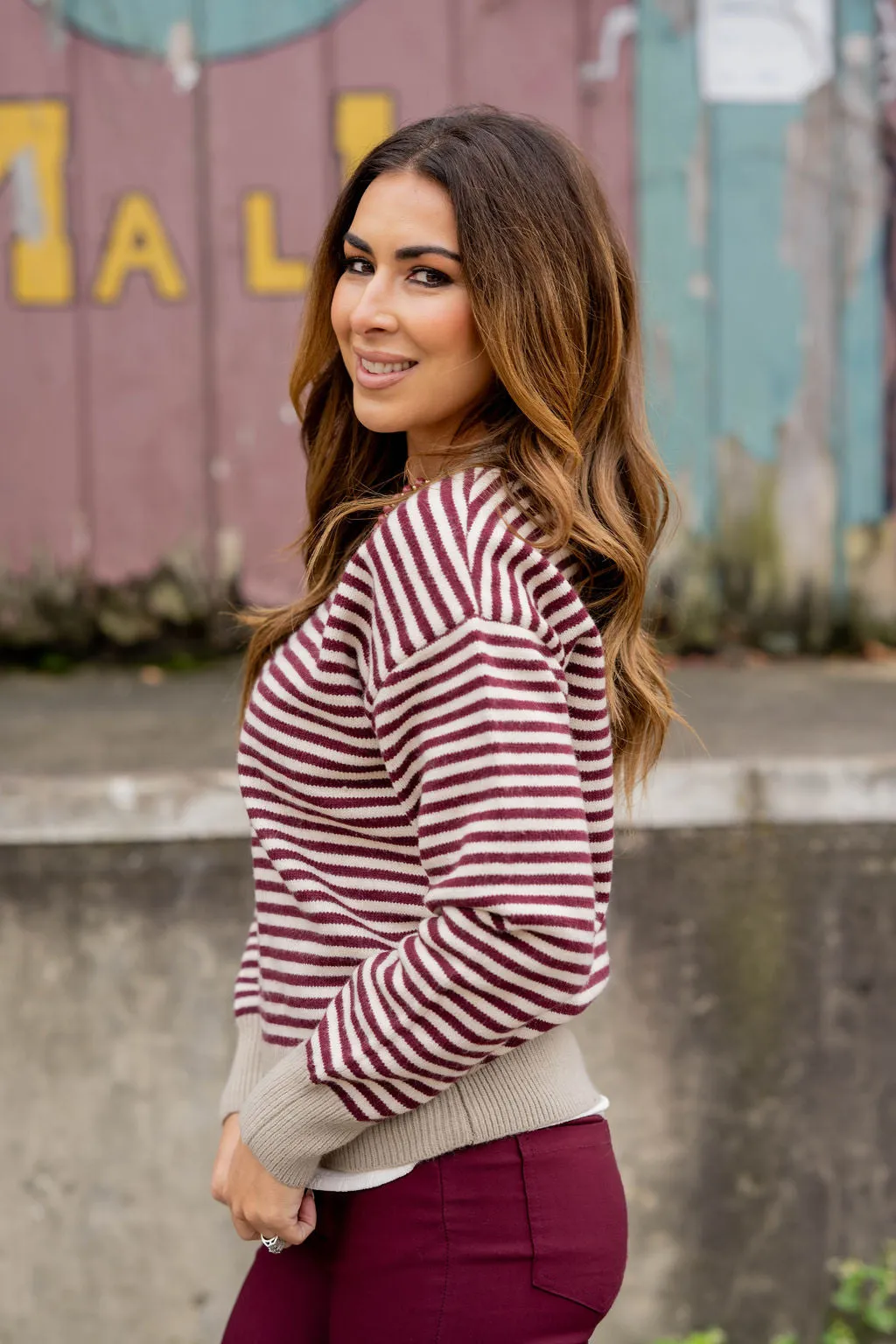 Everyday Striped Sweater