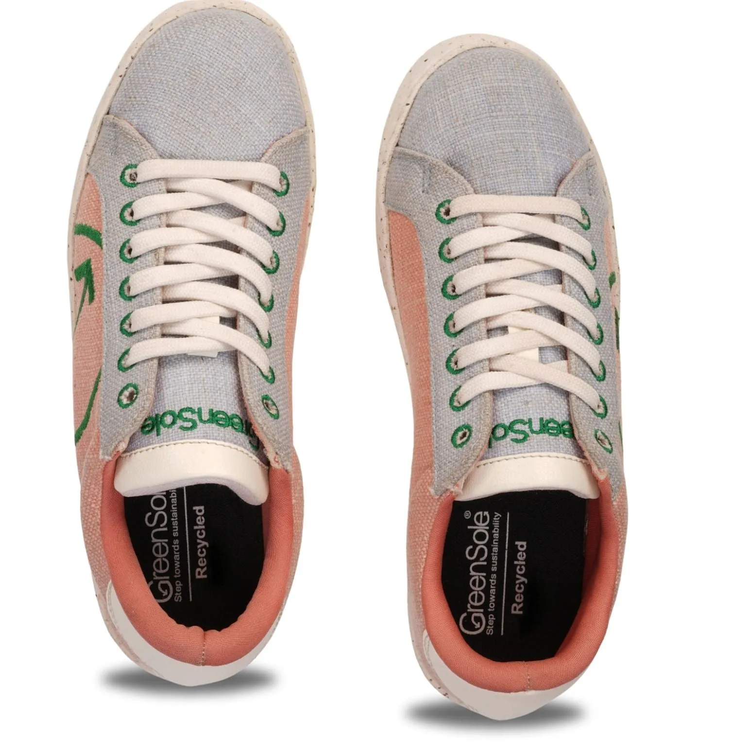 GREENSOLE CORAL BLIS WOMENS SNEAKER LACE UP