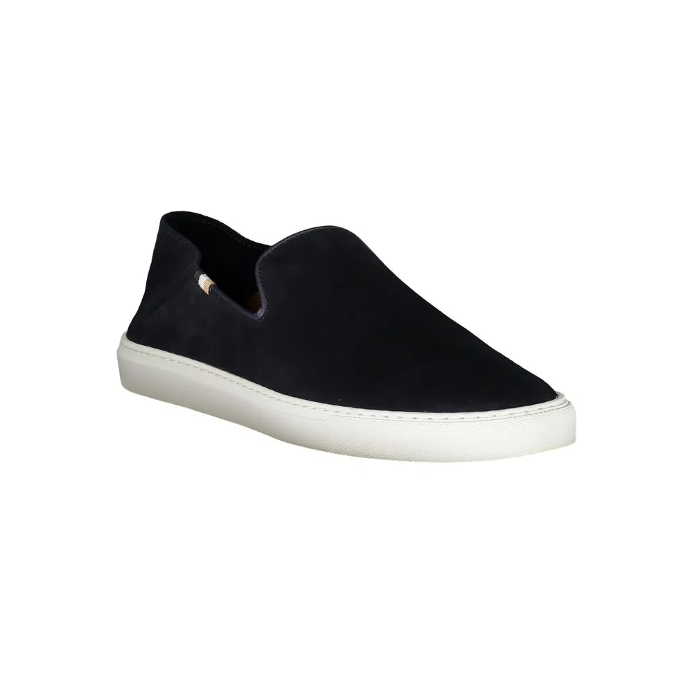 Hugo Boss Blue Leather Men Sneaker