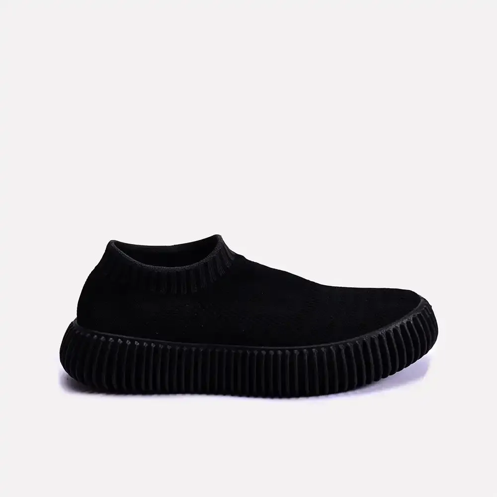 Jessica Black Slip On Sneakers 0440662