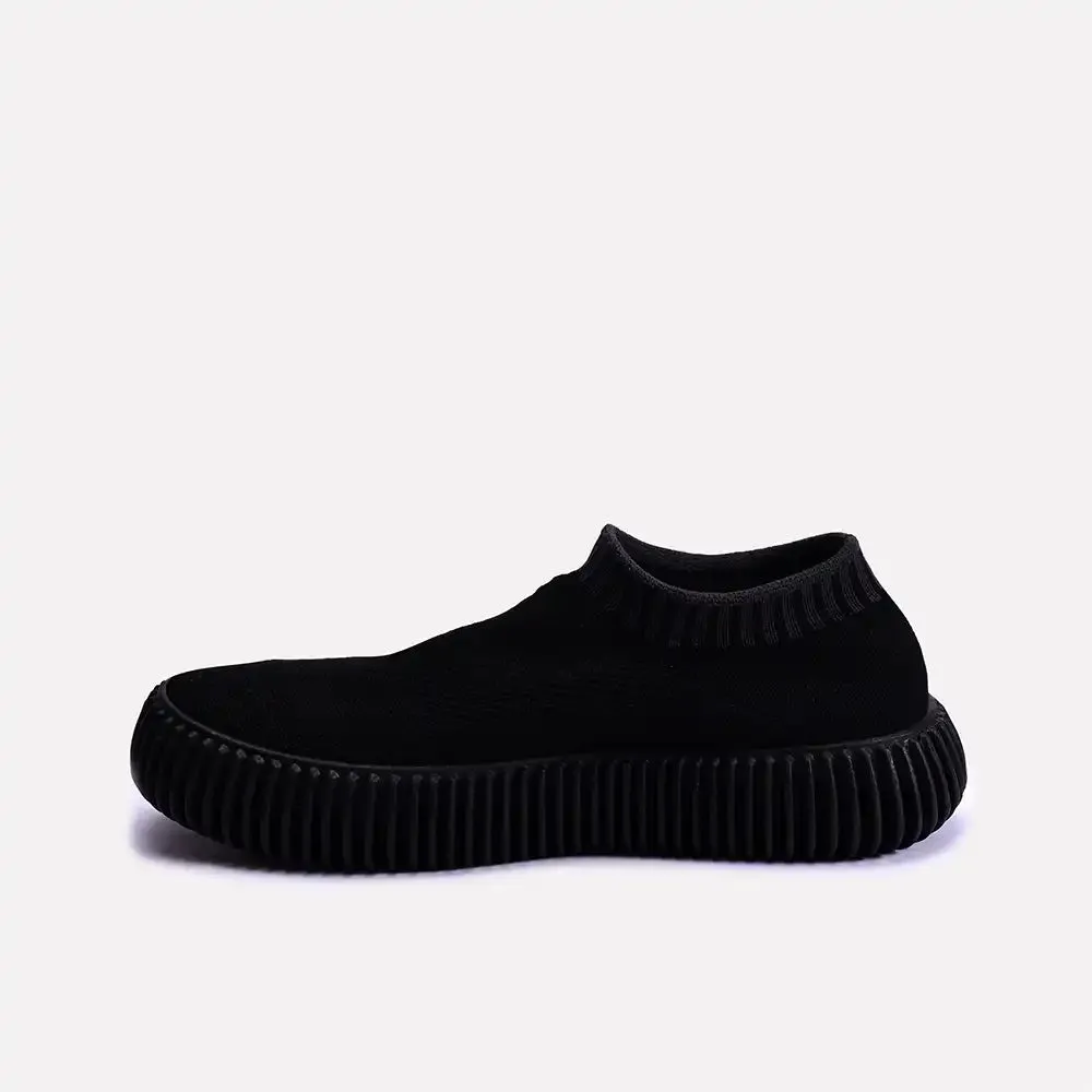 Jessica Black Slip On Sneakers 0440662