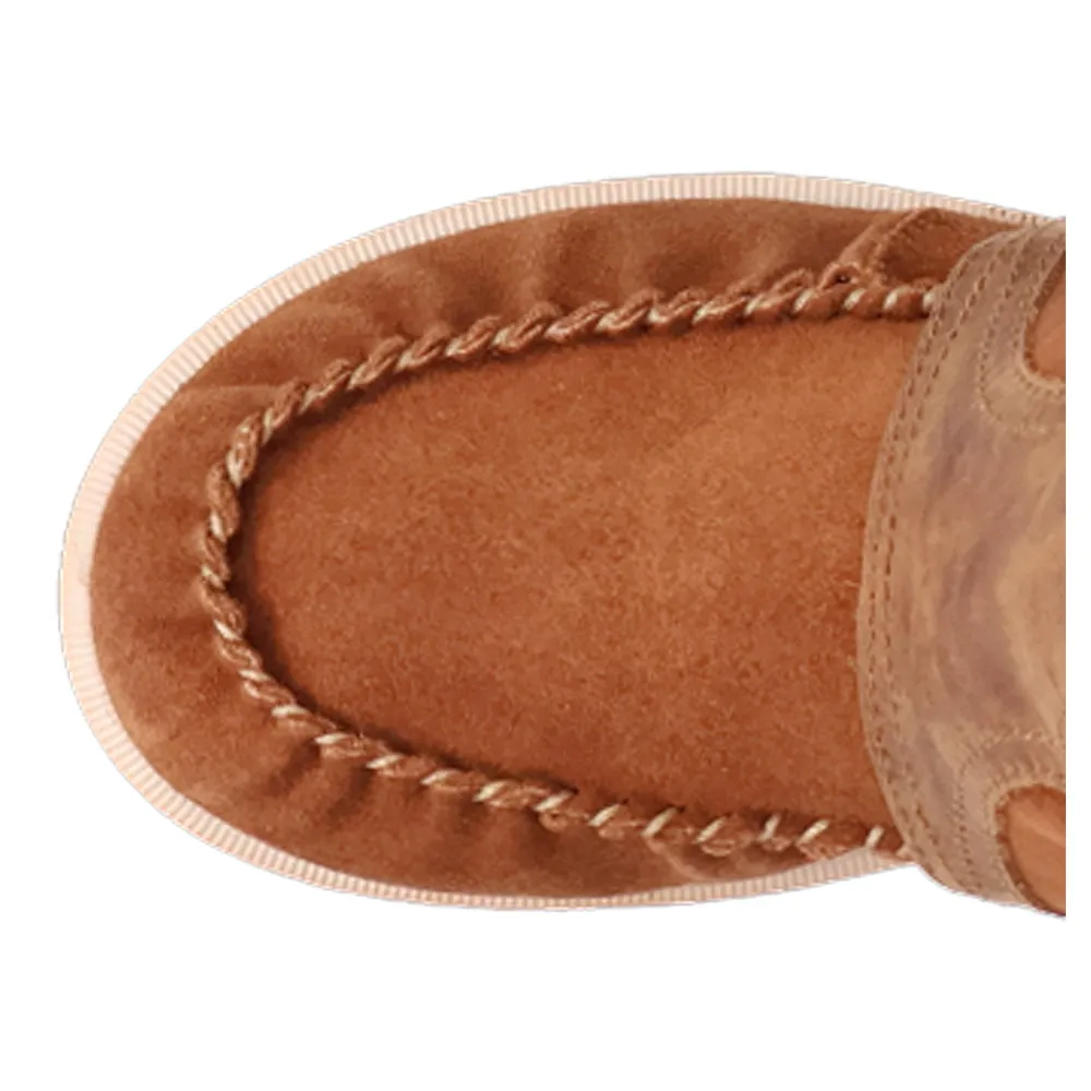 Lakota Southwest Round Toe Moccasin Boots