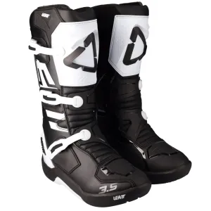 Leatt MX 3.5 Youth Boots (Black/White)