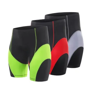 Men's Cycling Padded Shorts Shock Absorption Bike Sports Shorts Breathable Quick Dry Mountain Bike MTB Clothing