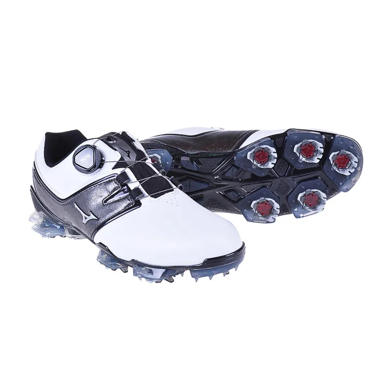 MIZUNO Valour 004 BOA Men's Spiked Shoes (White/Black)