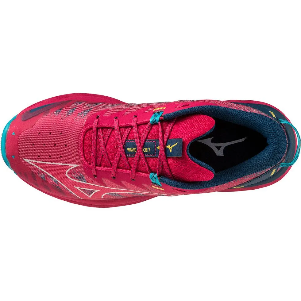 Mizuno Wave Daichi 7 Womens Trail Running Shoes - Red