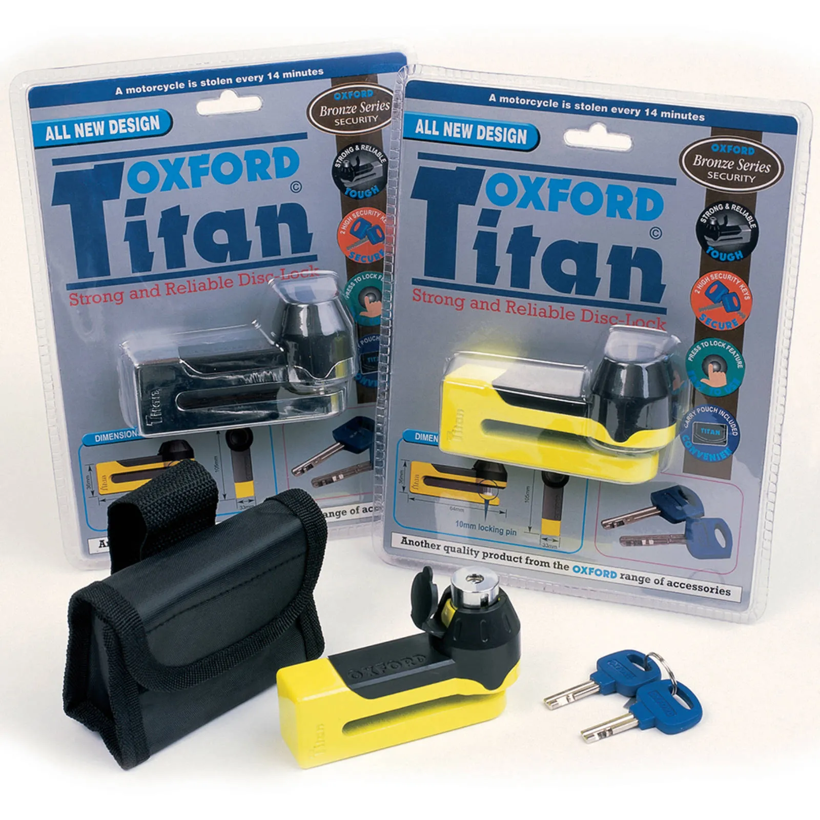 OXFORD TITAN 10MM DISC LOCK