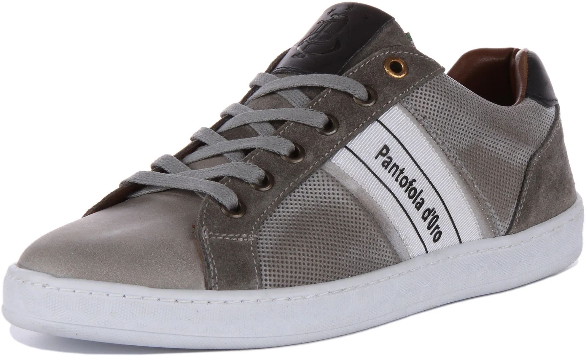 Pantofola D'Oro Melfi Uomo Low In Grey For Men