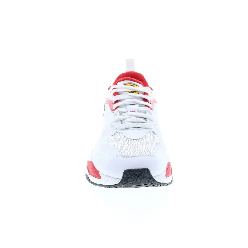 Puma Men's Ferrai RS Fast Shoes - White / Rosso Corsa Red / Smoked Pearl