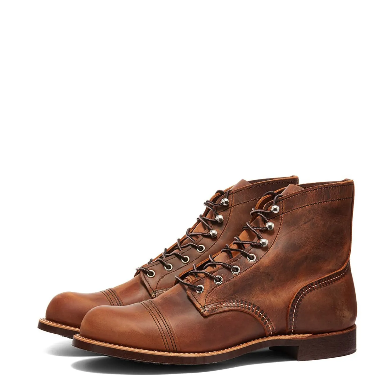 Red Wing Iron Ranger Copper Rough and Tough Leather