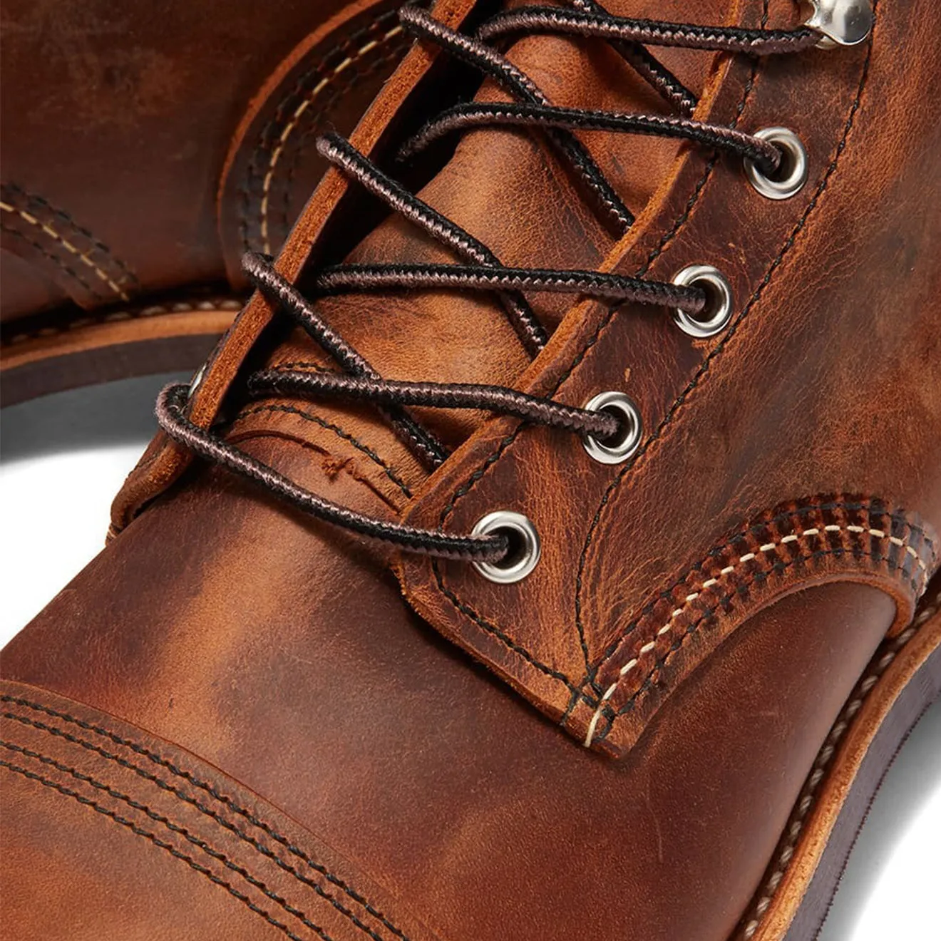 Red Wing Iron Ranger Copper Rough and Tough Leather