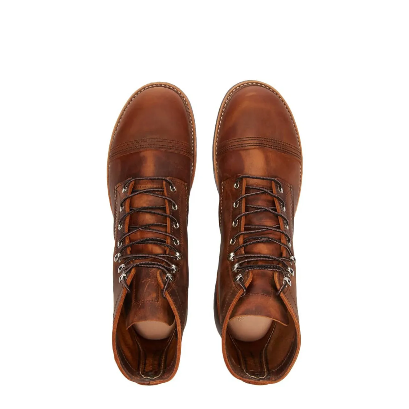 Red Wing Iron Ranger Copper Rough and Tough Leather