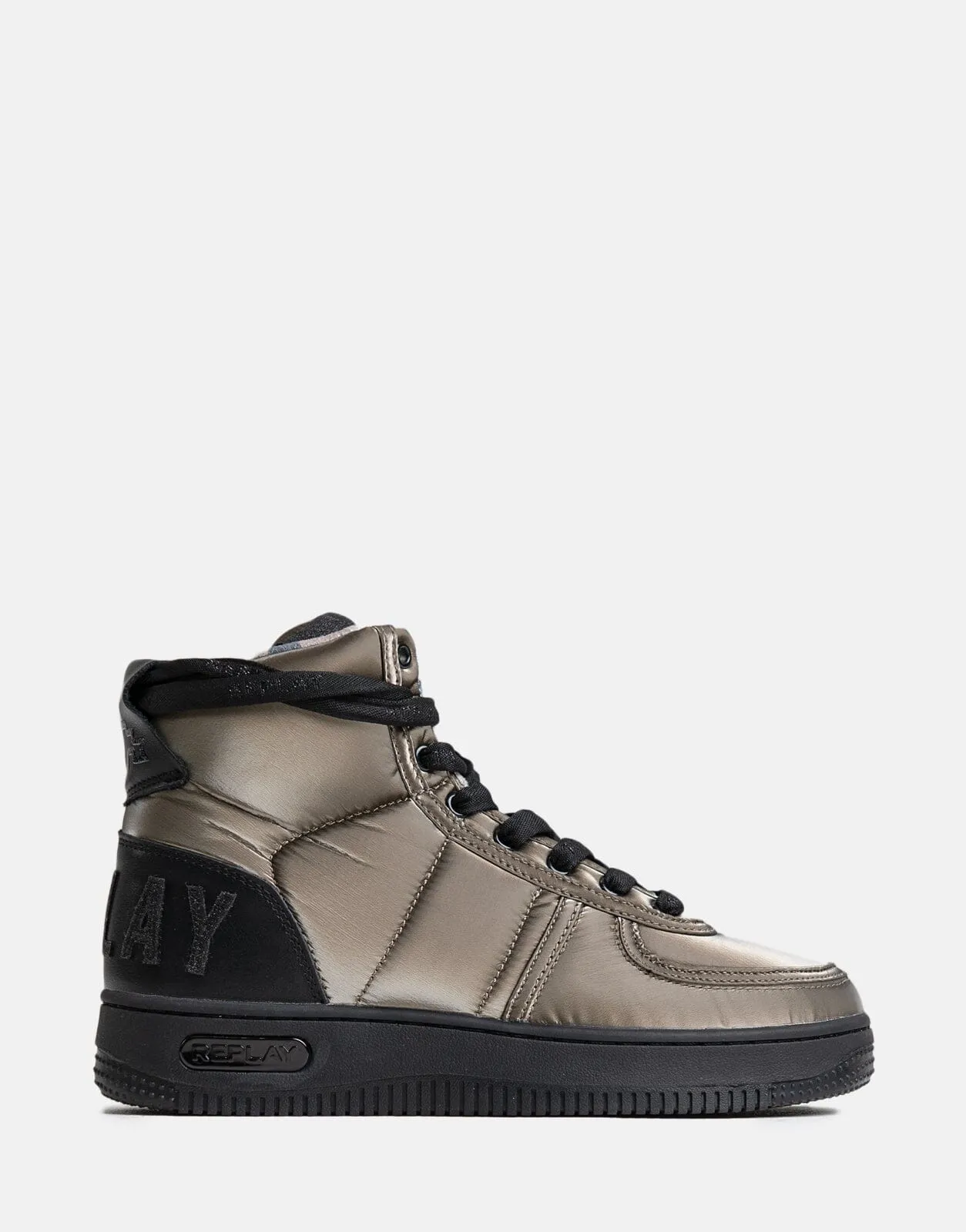 Replay Epic High Top Mil Green Sneakers