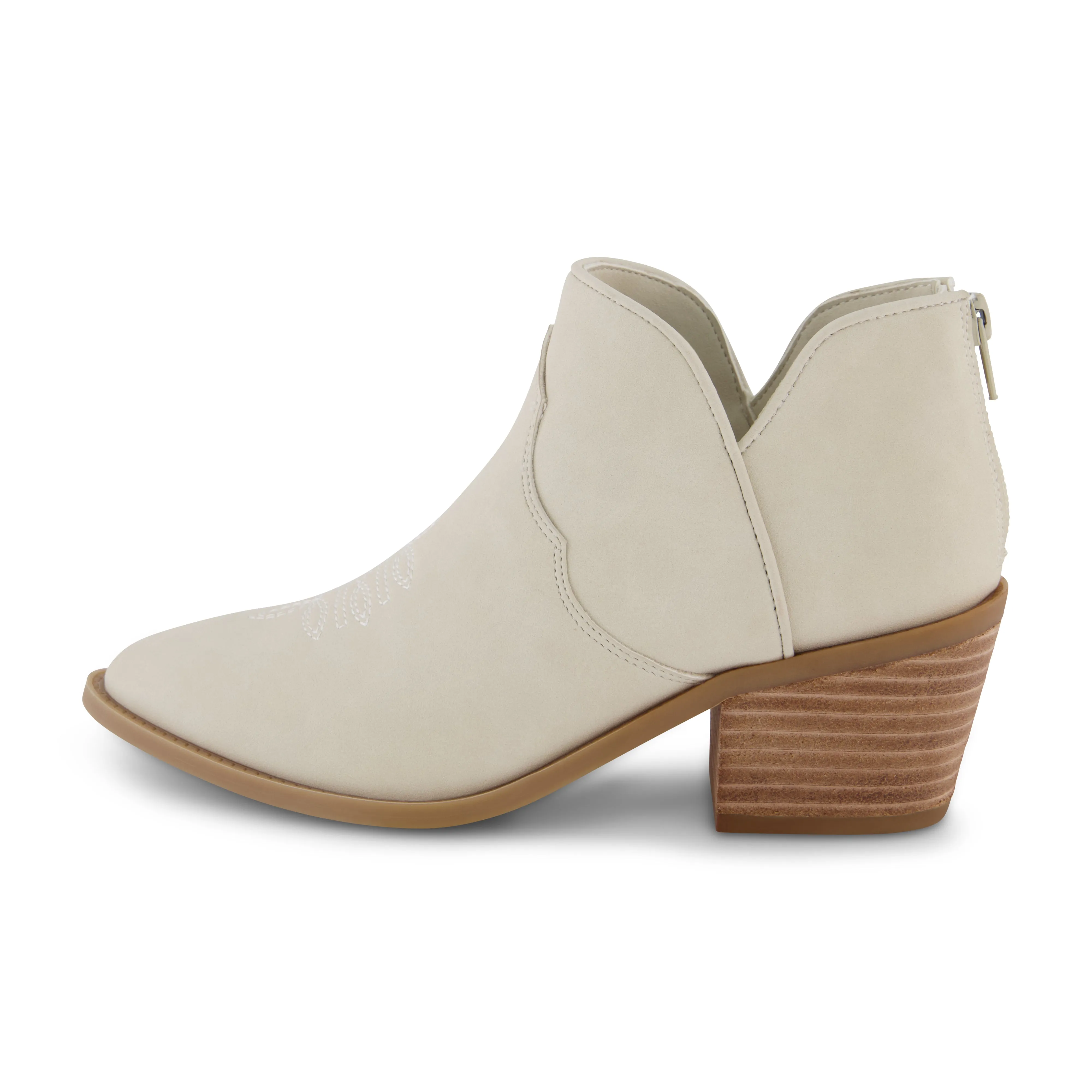 Rodeo Western Stacked Heel Bootie