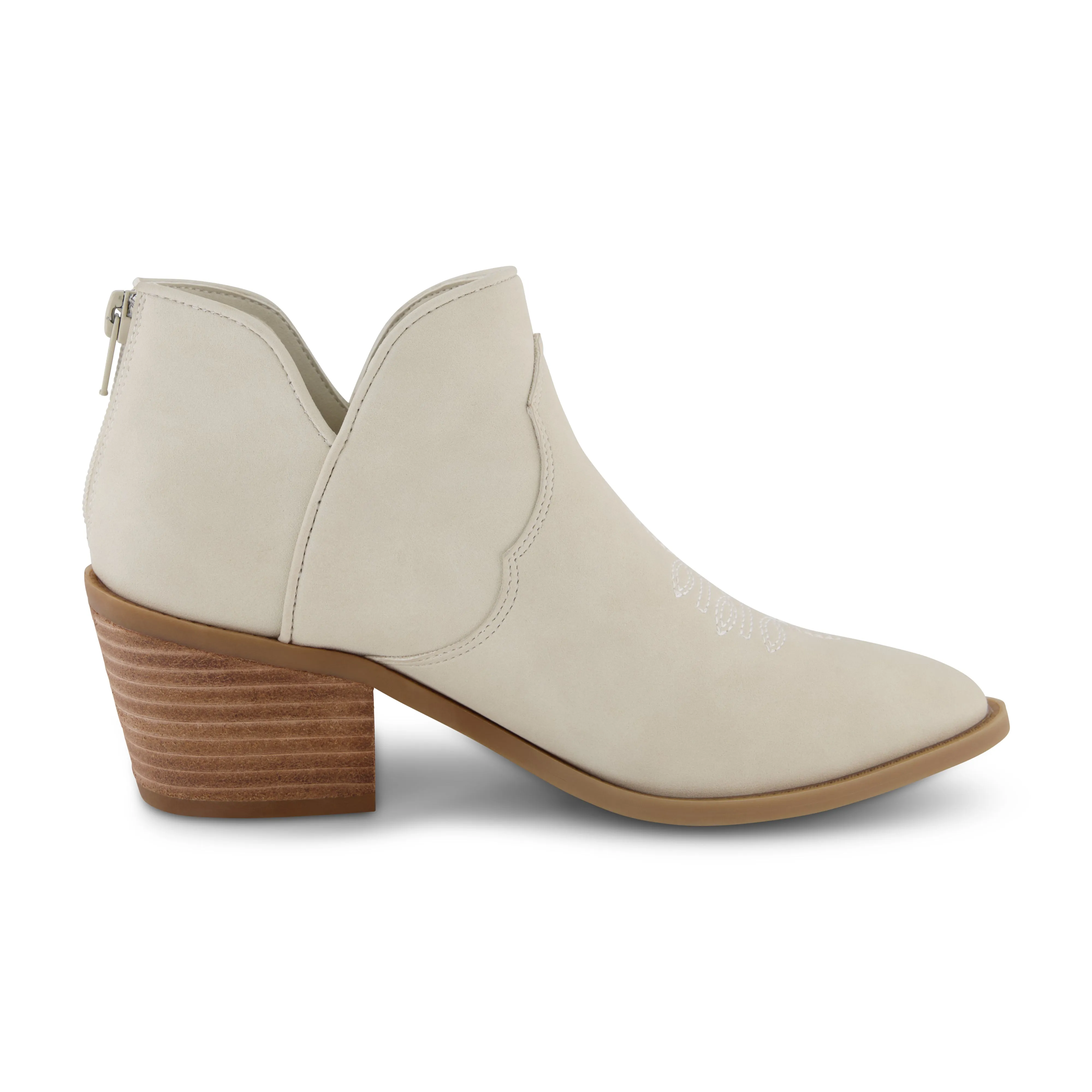 Rodeo Western Stacked Heel Bootie