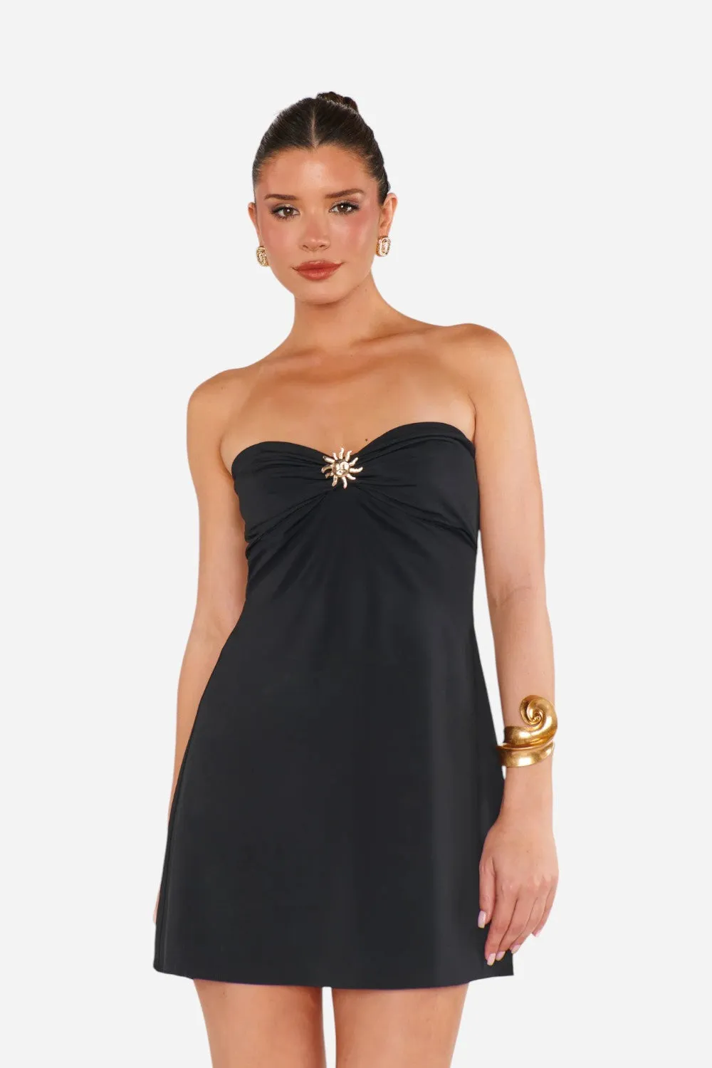 Show Me Your Mumu Hot Night Dress in Black