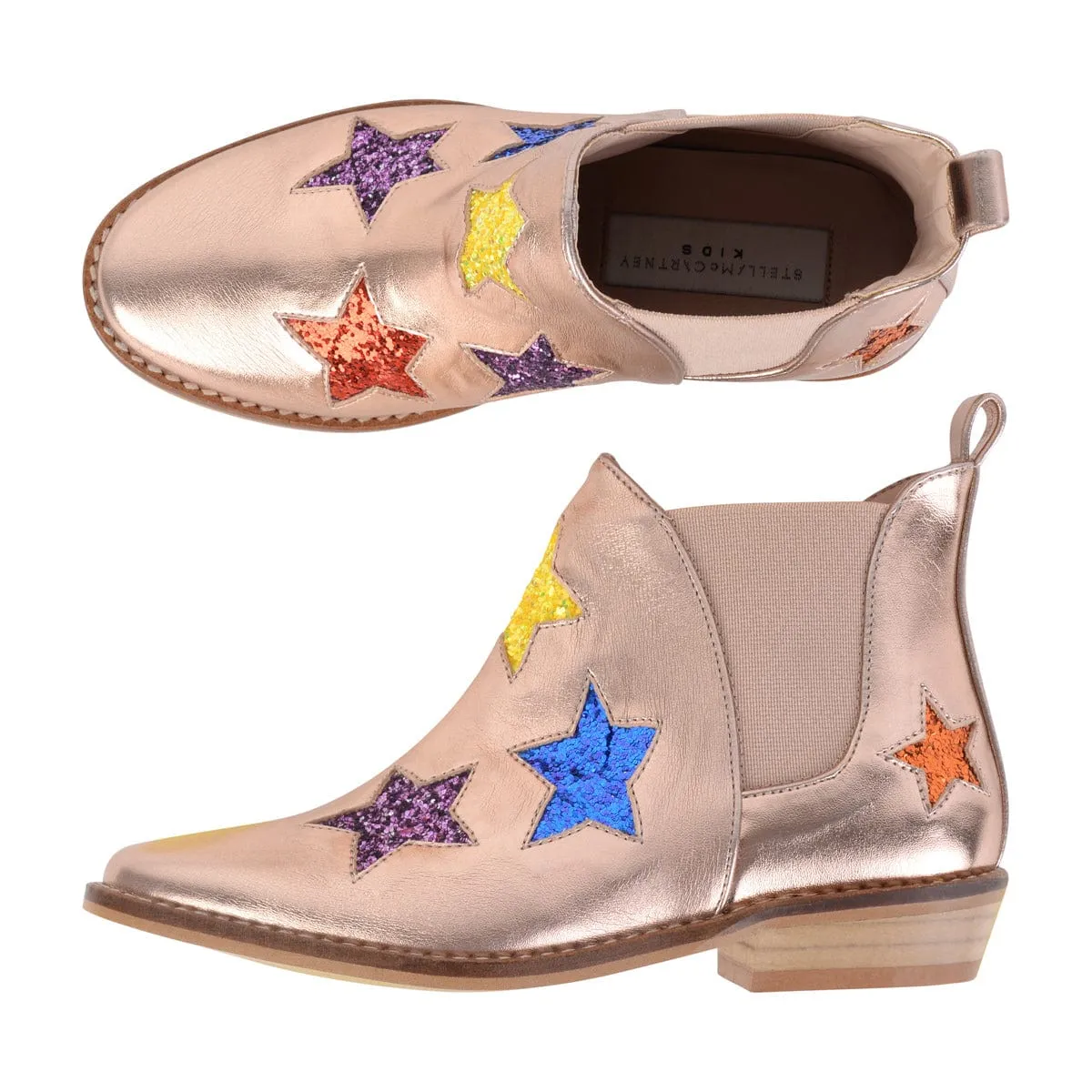 Stella McCartney Girls Star Ankle Boots