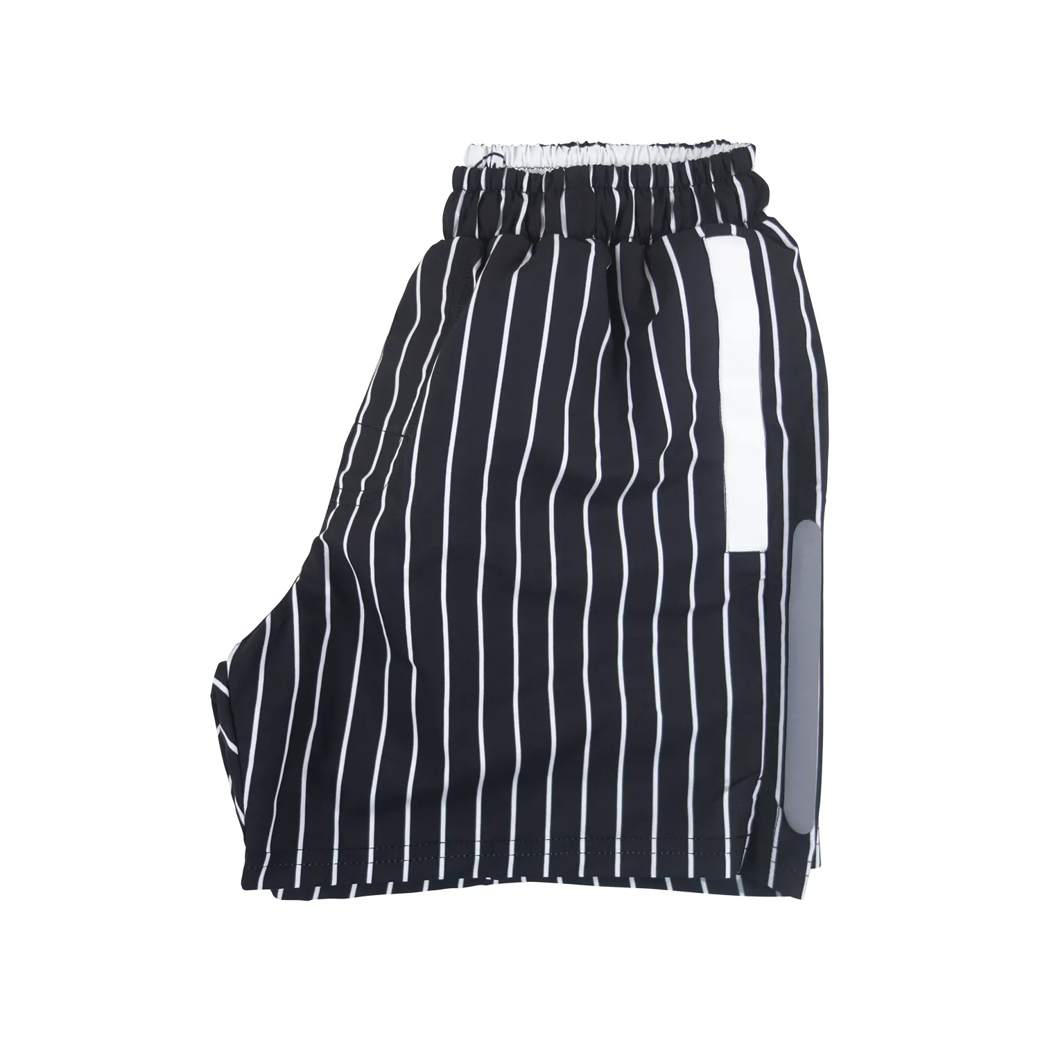 Stripe Swim Trunks | Black