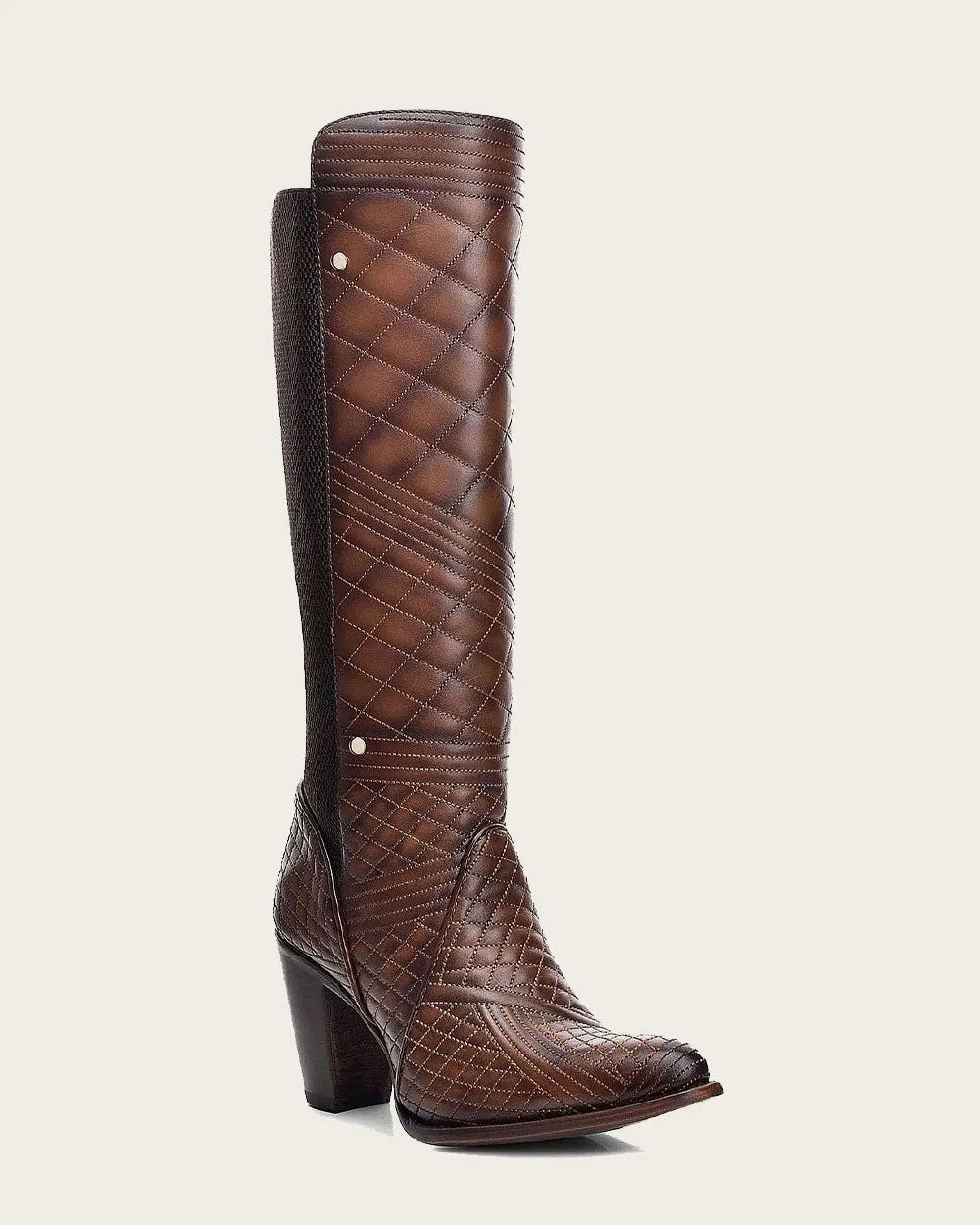 Tall brown boot