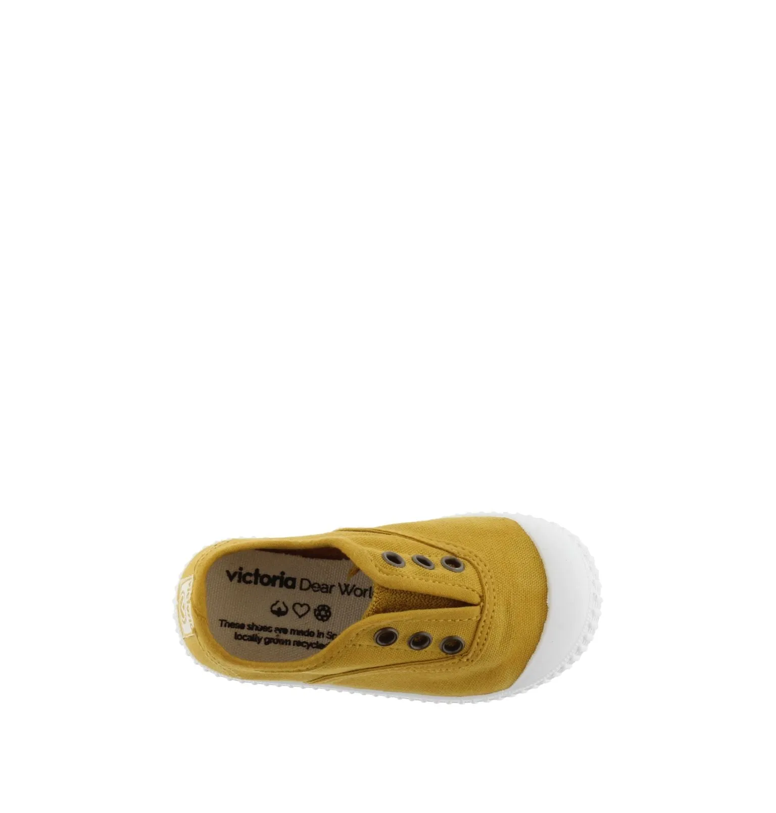 Victoria - Kids Slip-On Sneaker in Curry