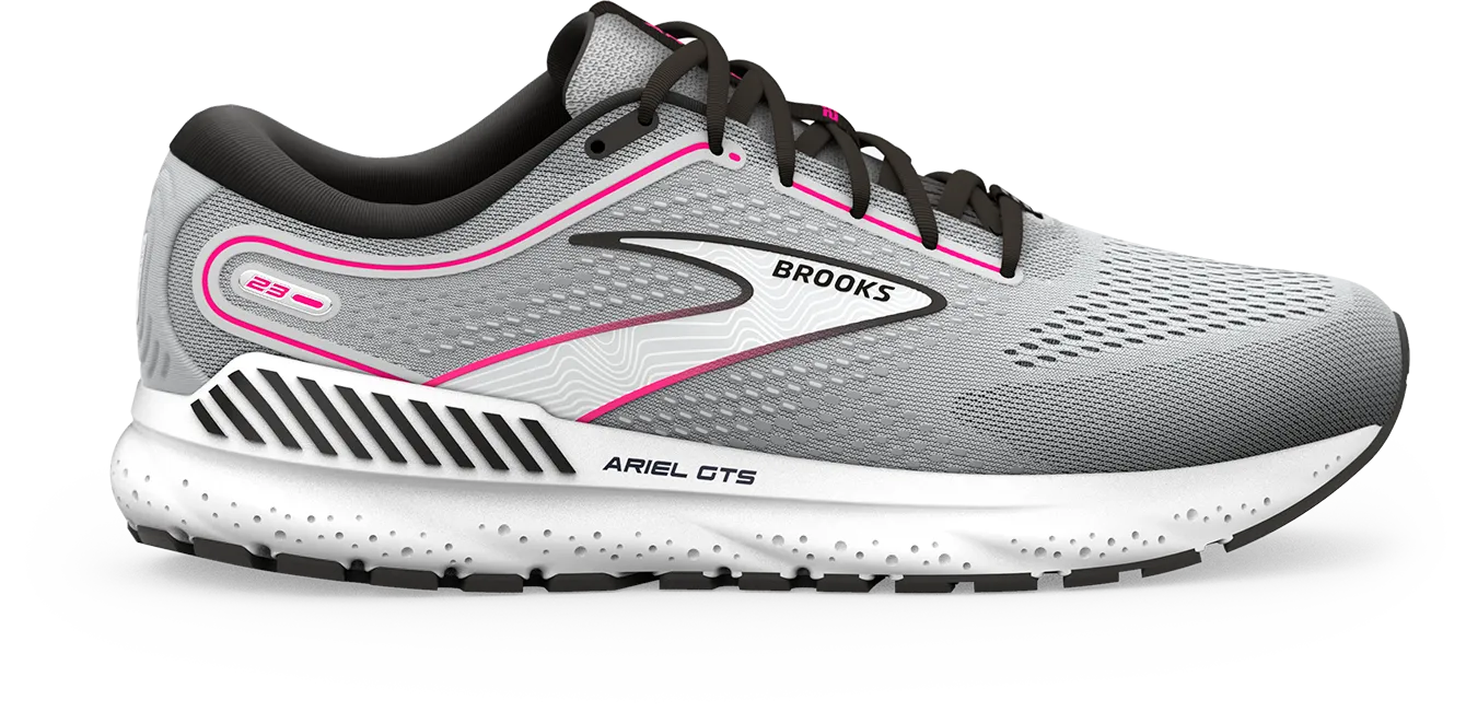 Women’s Ariel GTS 23 (078 - Grey/Black/Pink)