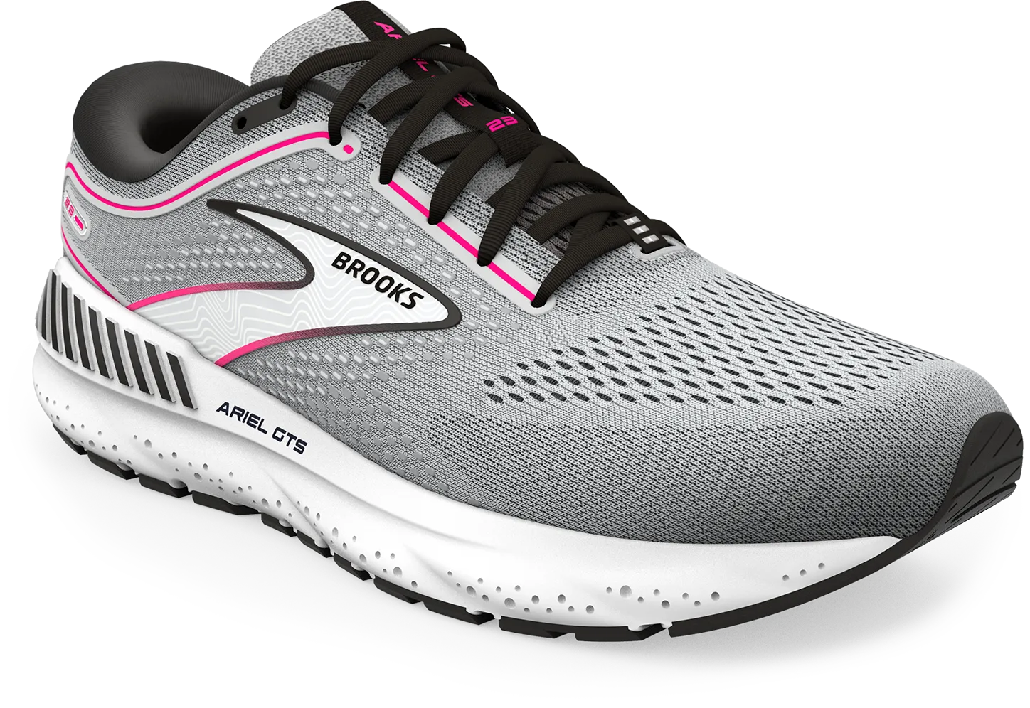 Women’s Ariel GTS 23 (078 - Grey/Black/Pink)