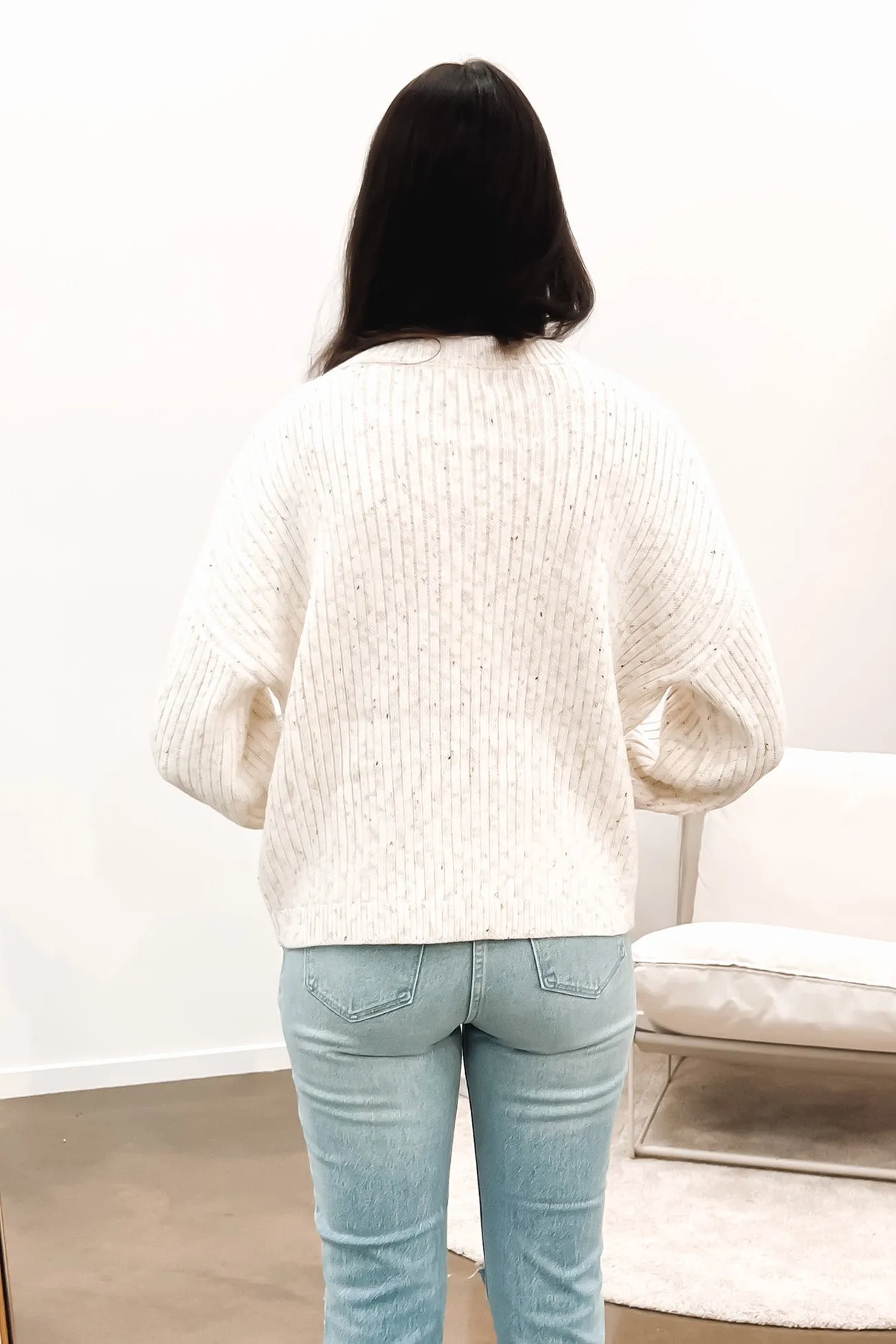 Zhuri Knit White